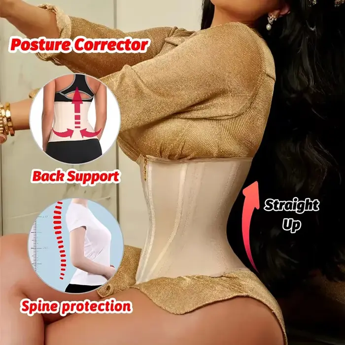 Fajas colombien ceinture taille formateur Double Compression Shorts ventre contrôle gaine minceur