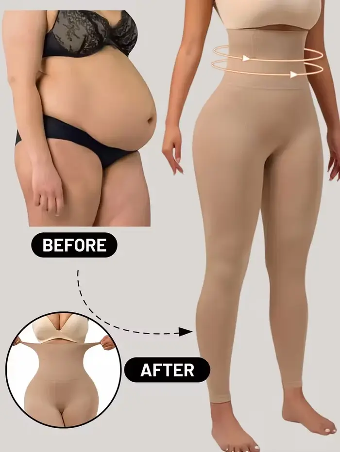 Leggings de sport taille haute à compression
