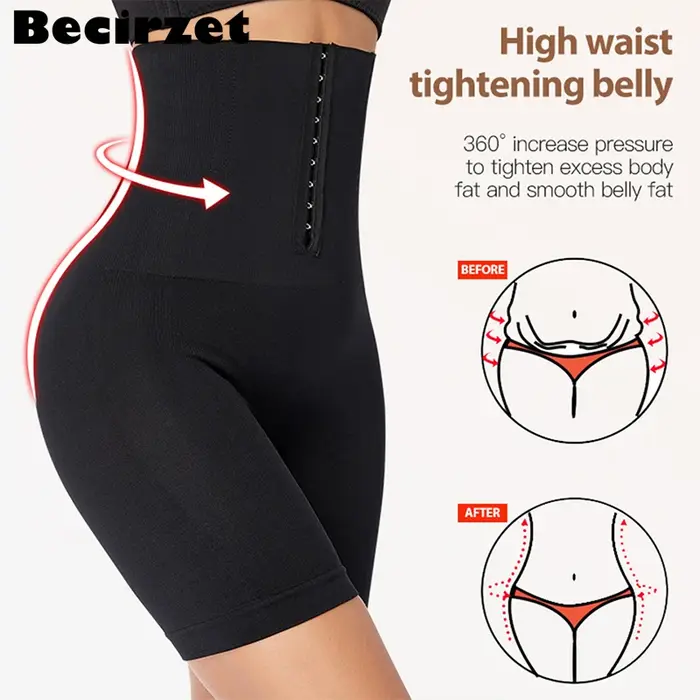 Ceinture abdominale plate taille haute