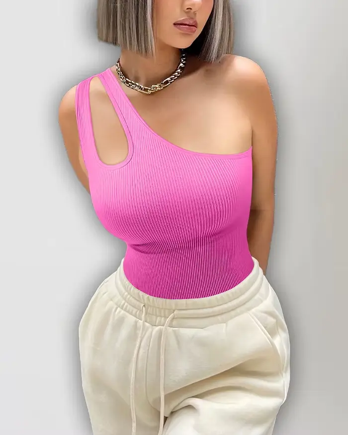 Body sans couture pour femmes, haut de contrôle du ventre, découpe, sans manches, string sculptant, 