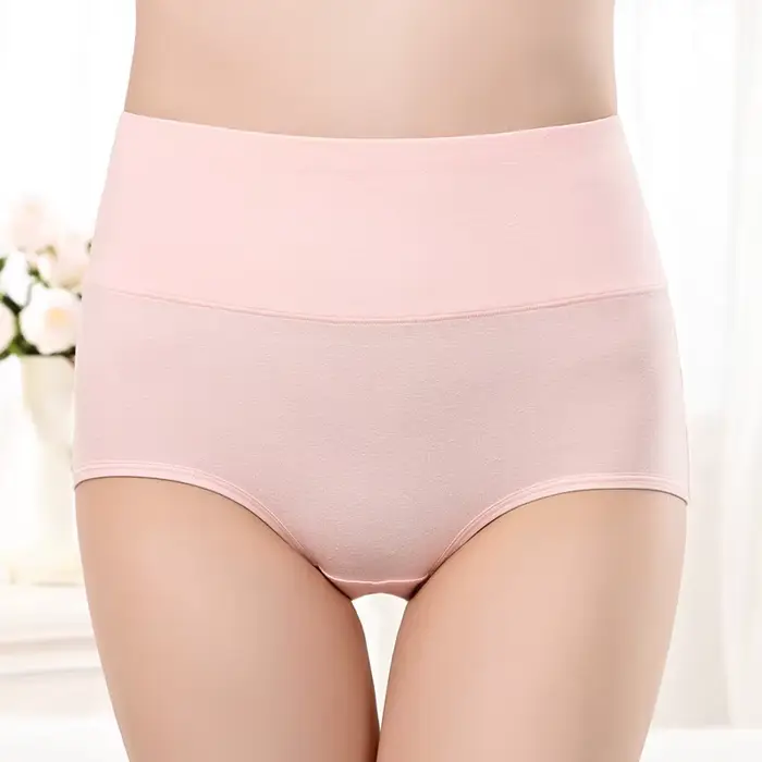 Culottes pour femmes slips de mise en forme abdominale sous-vêtements en coton grande taille taille 