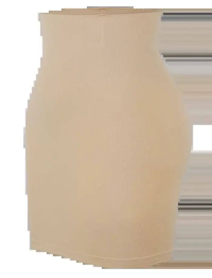 Demi-glissement Shapewear pour femmes sous les robes, culotte intégrée, taille haute, contrôle du ve