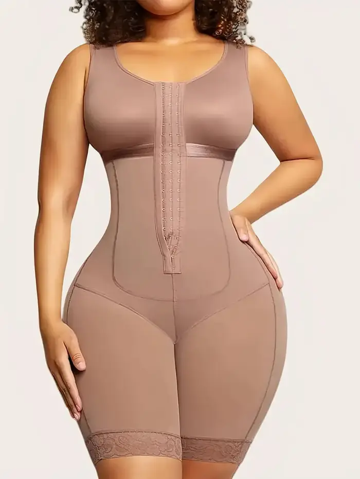 Femmes ventre contrôle complet gaine amincissante ceinture postopératoire post-partum sculptant Shapewear