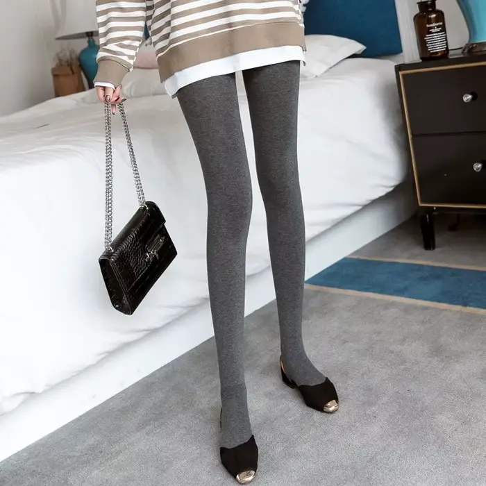 180g grande taille collants pour femmes Sexy épaissir laine tissu