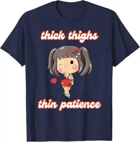 T-shirt optique cuisses minces Patience pour filles