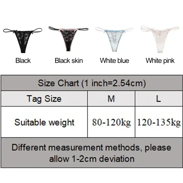Culotte taille basse en dentelle avec nœud