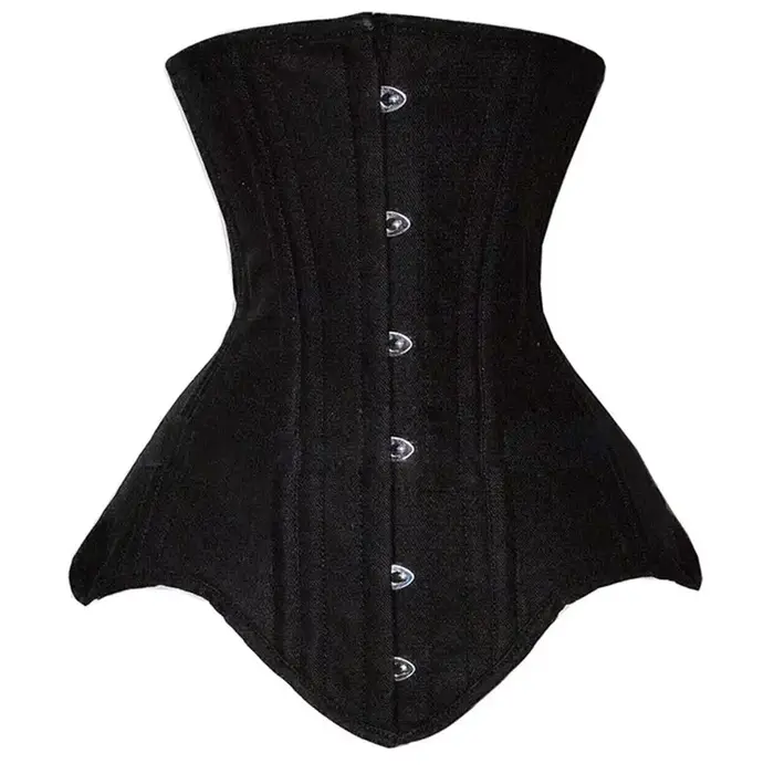 Corset amincissant pour femme à longue taille, style sablier, sexy, gothique, sous-poitrine, pour le