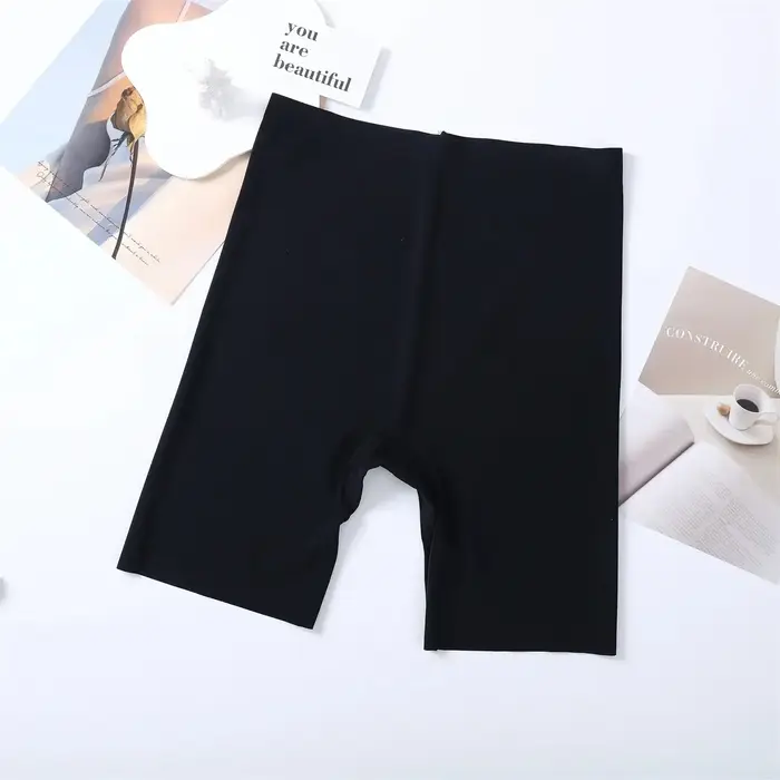 Shorty taille haute sans couture pour femme