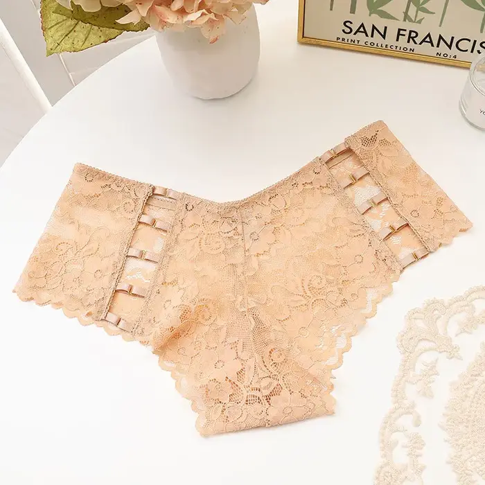 Culottes en dentelle respirante pour femmes