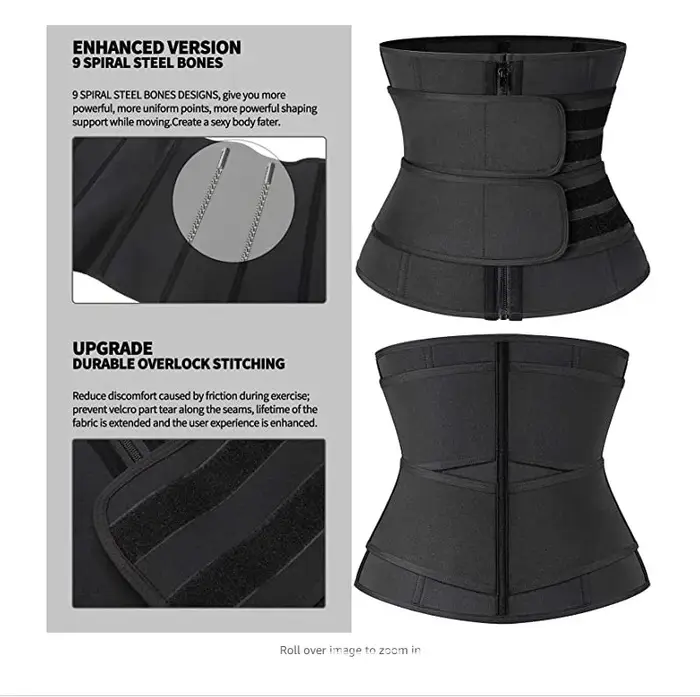 Ceinture de sueur de sauna pour femme