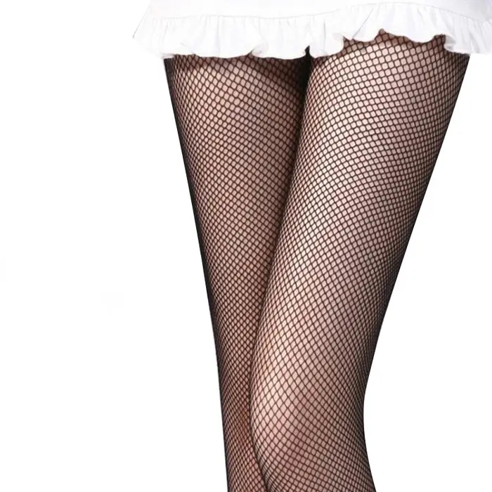 Bas résille multicolores pour femmes