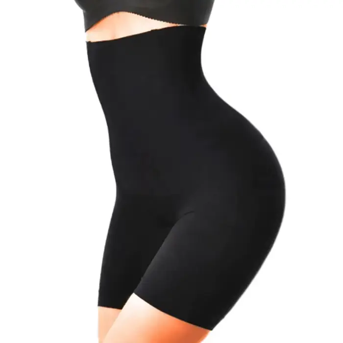 Sous-vêtements pour femmes taille haute façonnant culotte Boyshort contrôle du ventre bout