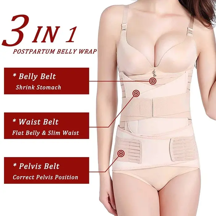 Ceinture abdominale post-partum 3 en 1