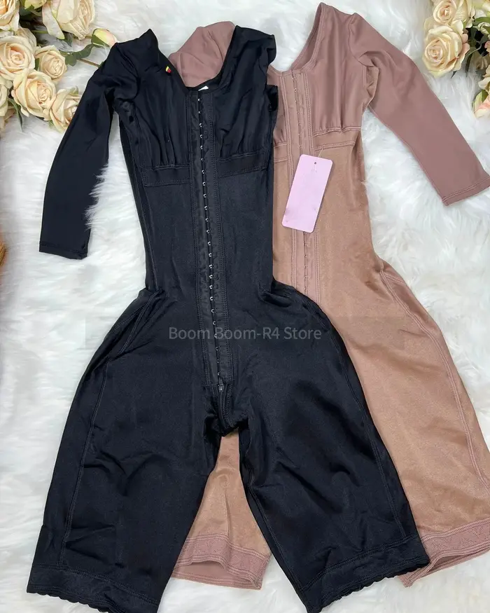 Combinaison Shapewear à manches courtes