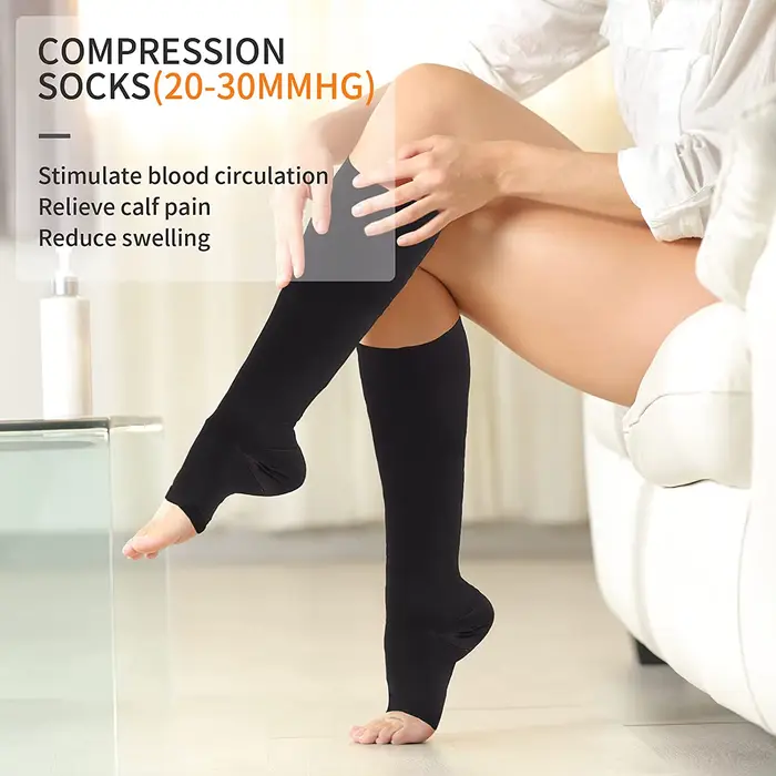 Chaussettes de Compression S-XXL médicales pour prévenir les varices