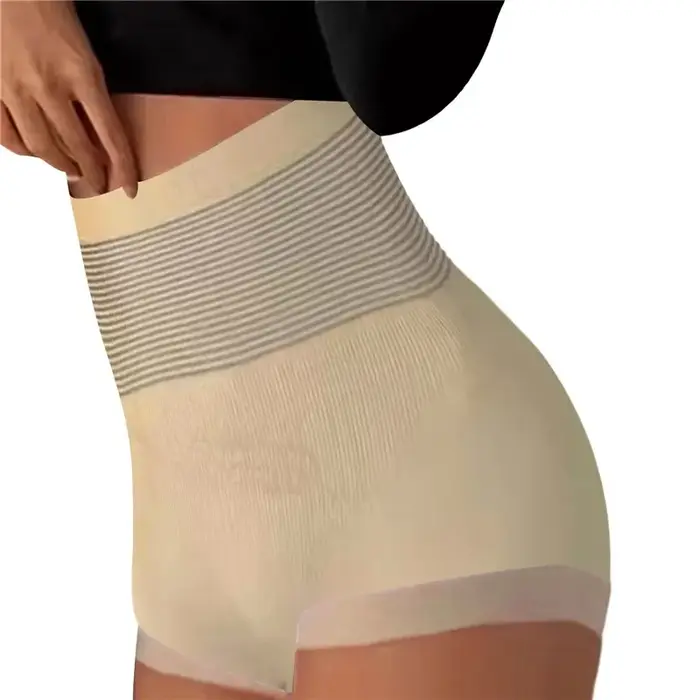 Culotte gainante taille haute respirante pour femme