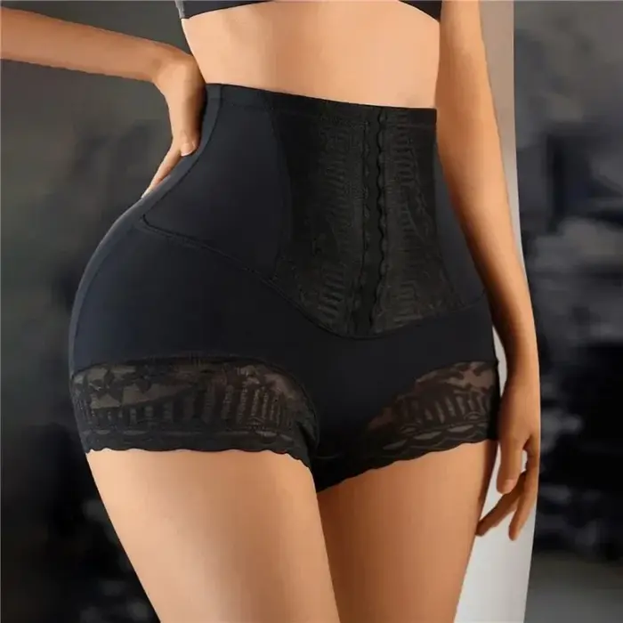 Femmes Shapewear culottes taille haute ventre plat Shorts bout