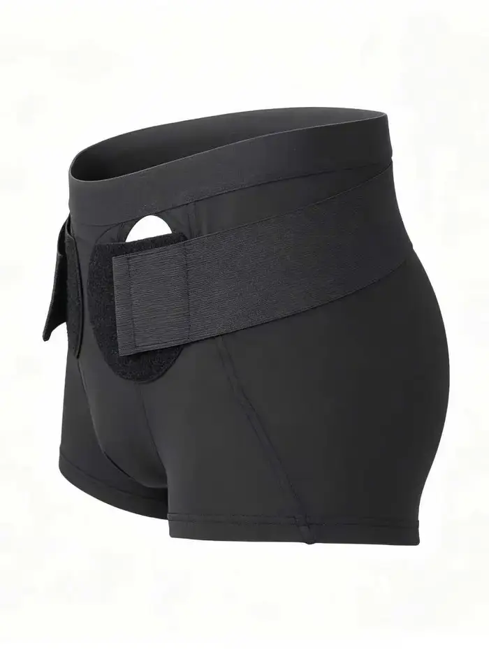 Shorts de soutien inguinal post-opératoire avec sangle latérale ajustable