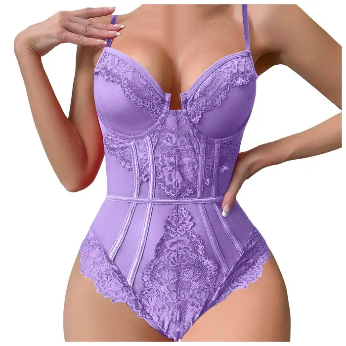 Body Sexy en dentelle blanche