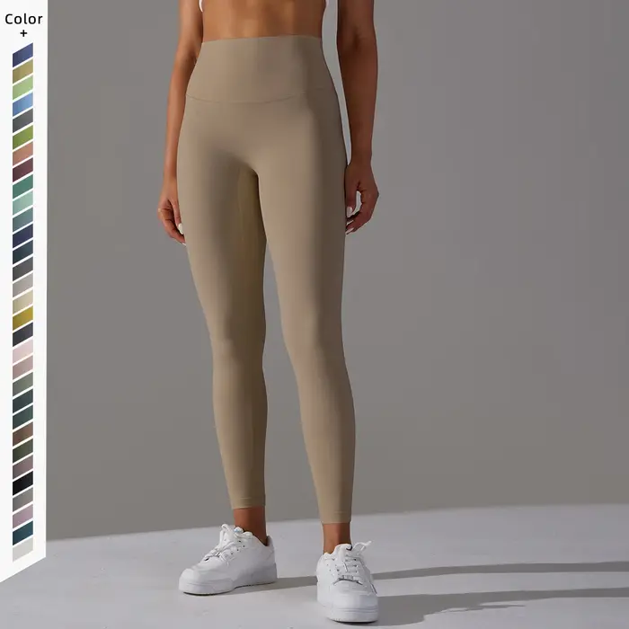 Leggings Push Up taille haute pour femmes, pantalon de Yoga, de Fitness, de course à pied, sans cout