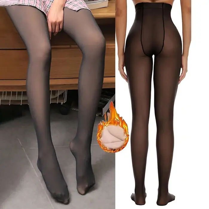 Leggings thermiques chauds d'hiver pour femmes