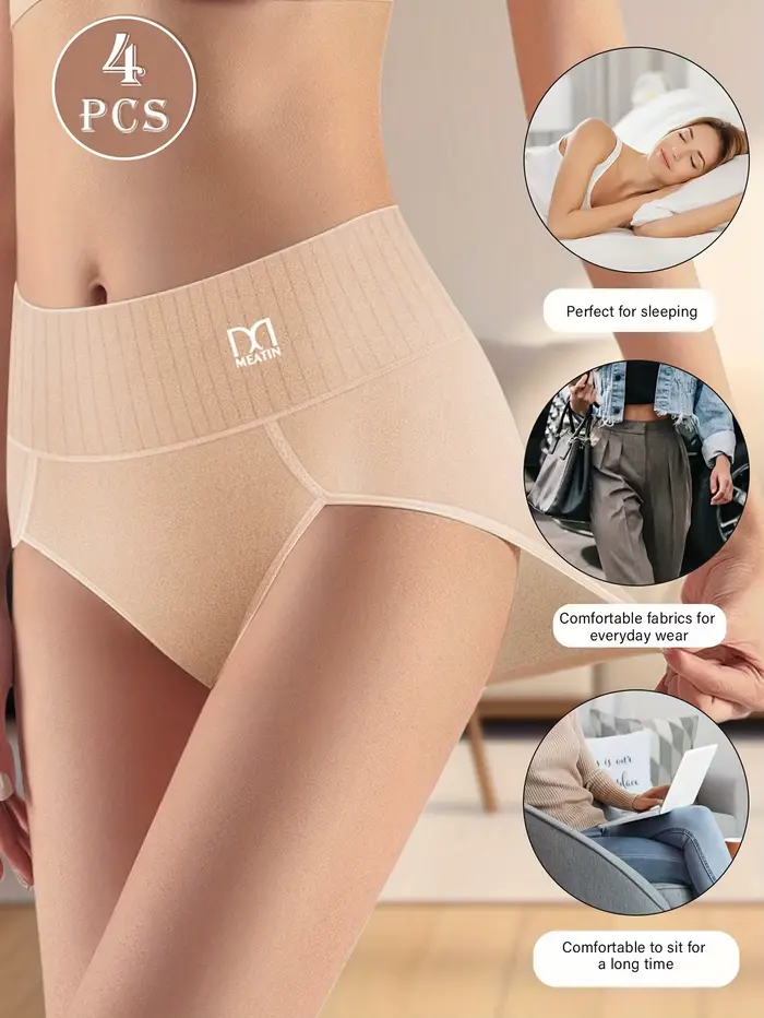 Culotte taille haute pour femmes