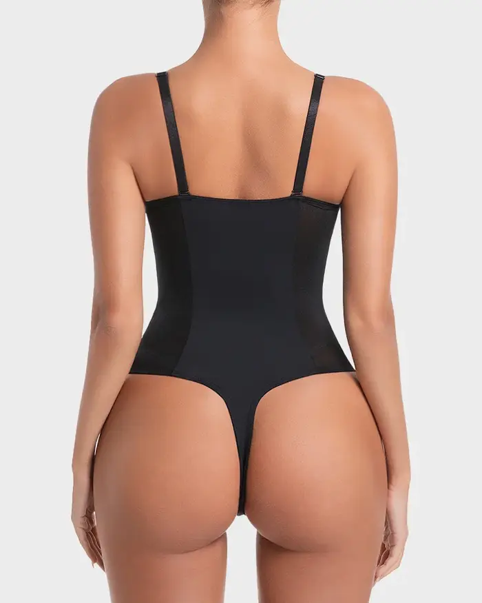 Body sculptant tout-en-un string sexy