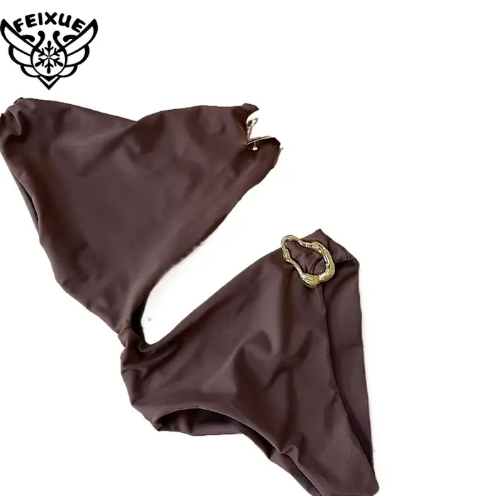 Une épaule 2025 Sexy femmes une pièce maillot de bain