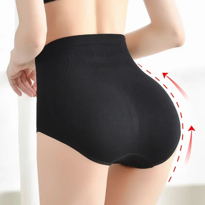 Slip façonnant taille haute pour femmes