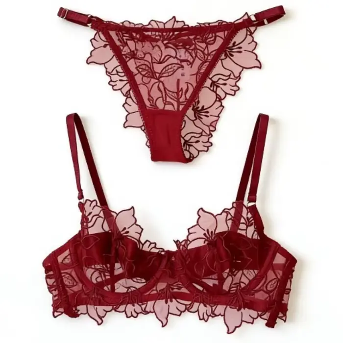 Ensemble de soutien-gorge rembourré pour petite poitrine