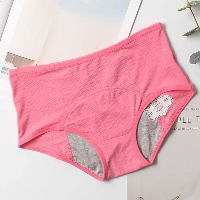 Culotte menstruelle pour femmes, sous-vêtement respirant et Sexy, anti-fuite, culotte anti-Incontine