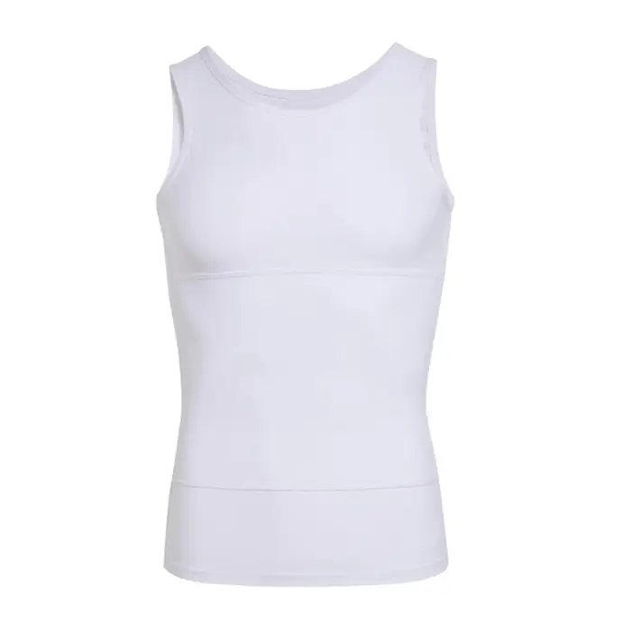 Hommes Shapewear cacher gynécologie Compression débardeurs hommes corps Shaper ventre contrôle mince