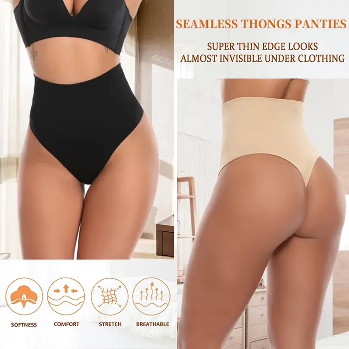 TUNIControl-String sans couture pour femme