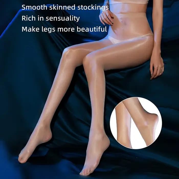 1 paire de collants en Nylon fin 15D pour femmes