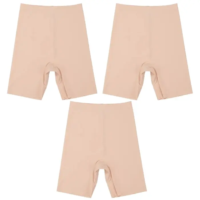 Flarixa sans couture taille haute femmes longue jambe ceinture culotte confortable sans
