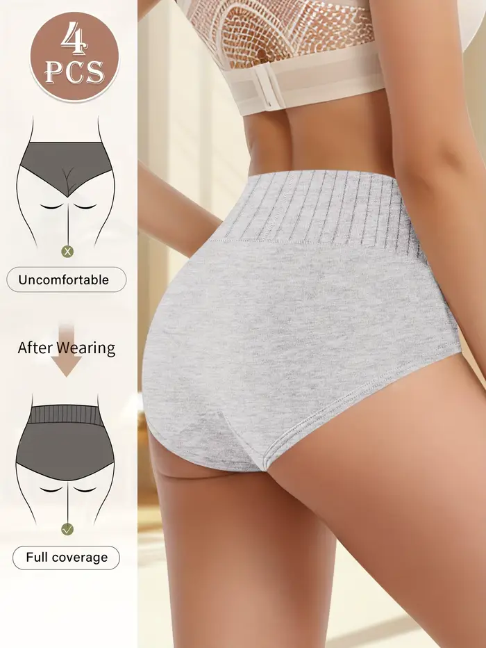 Culotte taille haute pour femmes