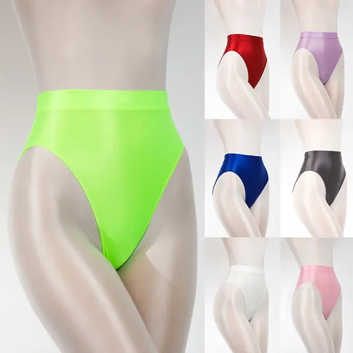 Culotte élastique taille haute pour femme