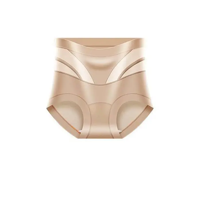 Culotte gainante taille haute en maille pour le contrôle du ventre, sous-vêtement post-partum, gaine
