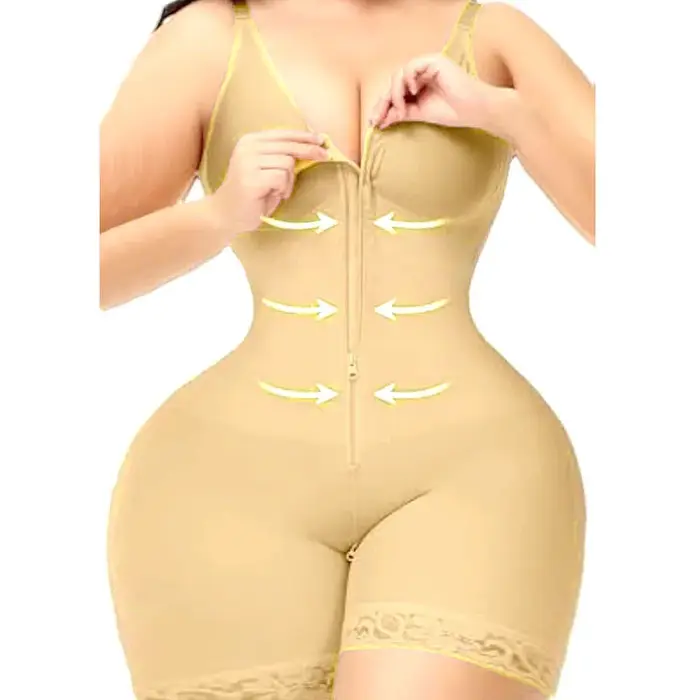 AfruliA Fajas Colombian Girdle Post Lipo Surgical Body Shaper Postpartum Belt BBL Shapewear Tummy Co