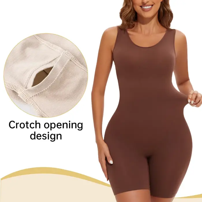 Body sculptant pour femme à bretelles larges