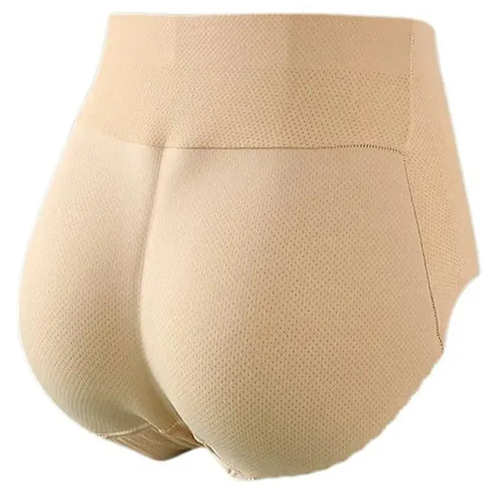 Femmes bout à bout rembourré contrôle culotte hanche rehausseur sous-vêtements Bodyshaper