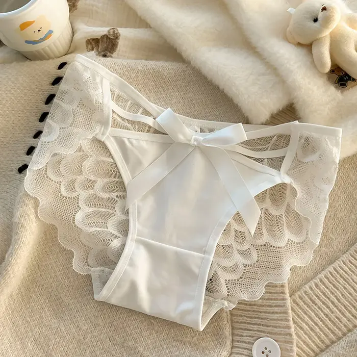 Culottes pour femmes respirantes en tissu pur et lisse