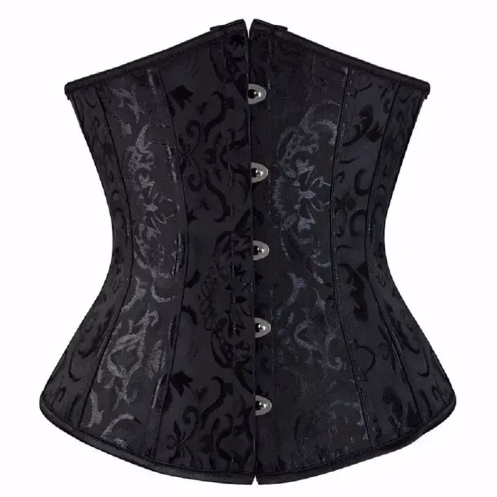 Corset gothique Sexy en Satin pour femmes