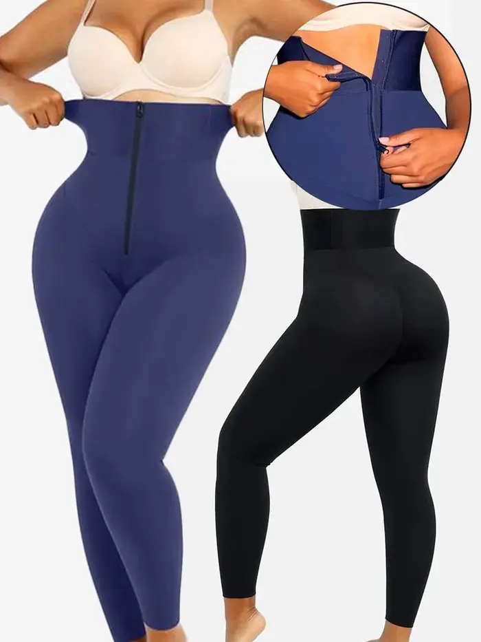 Leggings longs taille haute sculptants et amincissants