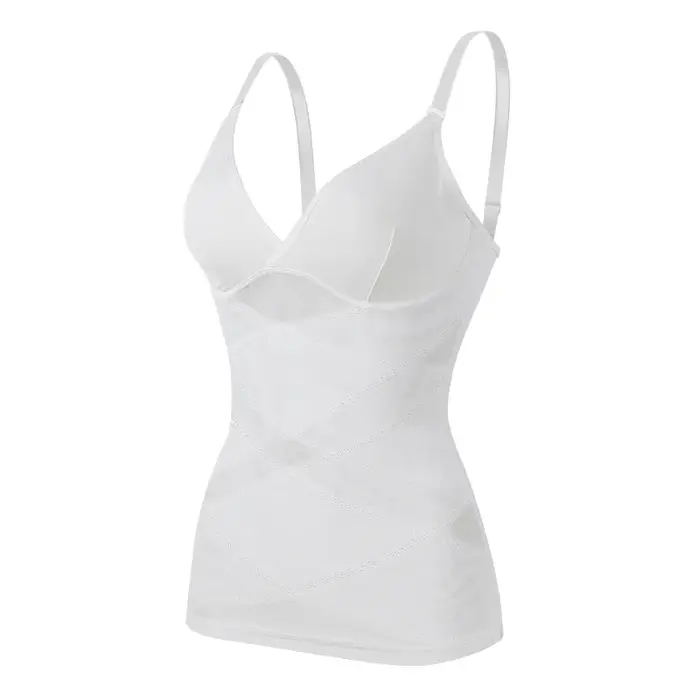 Body Shaper pour femmes contrôle du ventre Shapewear débardeurs de Compression haut caraco col en v Camisoles sans