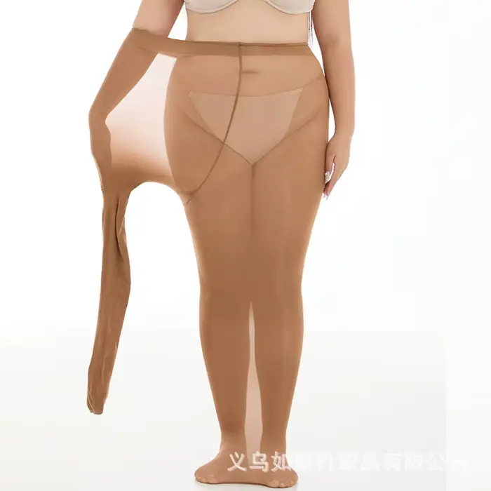 Collants 40D grande taille pour femmes