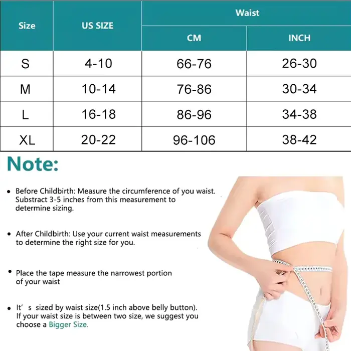 Ceinture de compression post-césarienne pour femmes