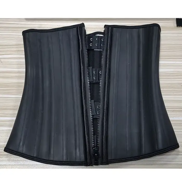 XXS Latex taille formateur Shapewear avec 25 os en acier Fajas colombien ceinture corps Shaper