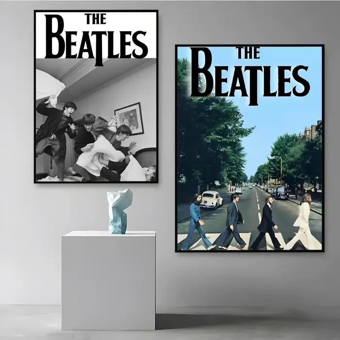 Affiche de groupe de Rock The B-Beatles-S