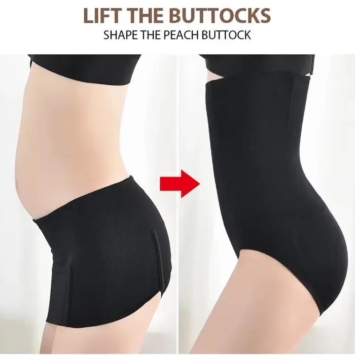 Sans couture femmes taille haute façonnage culotte respirant corps Shaper minceur ventre sous-vêtements dames Corset